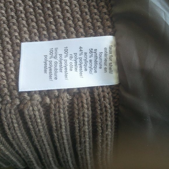 Maurices Faux Fur Vest Brown M - Picture 3 of 12